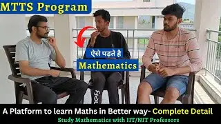 Mathematics पढ़ने का सही तरीका || MTTS Programme Complete Detail