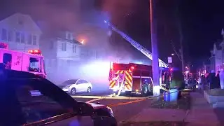 Residents displaced after fire tears through 3 homes in Roselle, New Jersey