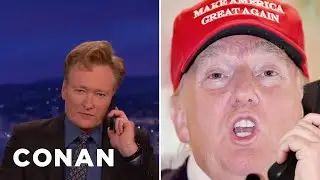 Donald Trump Calls Conan | CONAN on TBS