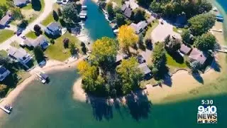 Drone Sights and Sounds of Northern Michigan: Silver Lake