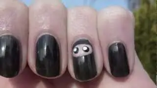 Ninja Nail Art Tutorial &hearts;