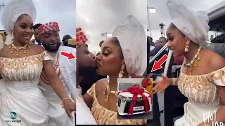 Davido Surprises Chioma With A Brand New SUV As Wedding Gift