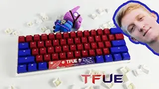Супер готини капачки на TFUE за клавиатури | Ducky x Tfue Keycaps
