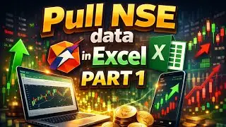 How to pull nse data in excel part 1