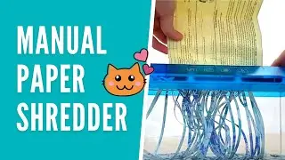 How to Use Manual Paper Shredder