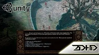 Unity, система диалогов / dialogue system