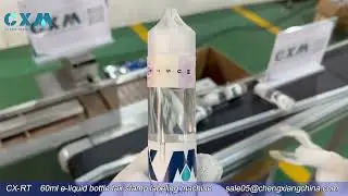 tax stamp labeling machine| 60ml e-liquid bottle tax stamp labeling machine | box tax stamp labeling