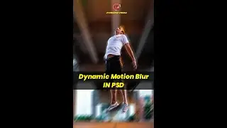 How to Create Dynamic Motion Blur In Photoshop CC 2022 | Tutorial | Free | 2022