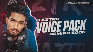 Kaztro Voice Pack Coming Tomorrow - Kaztro Gaming Live