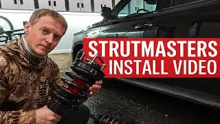 Простая установка амортизаторов Strut Masters - Suburban Premier 2018 года выпуска.
