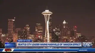 Seattle city leader warns Nashville of 'Amazon Effect'
