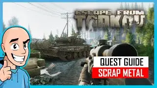 Escape from Tarkov PVE: Scrap Metal Quest Guide Shoreline Map | Teaching My Son #50 | Full Raid