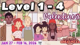 Level 1 - 4 | Valentine&rsquo;s Baked With Love 2026 Event | Feb 3 &ndash; Feb 16 | Good Pizza Great Pizza 