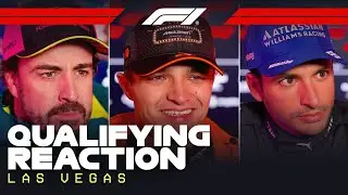 Drivers React To Qualifying | 2025 Las Vegas Grand Prix