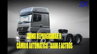 Como reprogramar ou ( calibragem) câmbio automático do seu caminhão Mercedes-Benz - Axor e Actros