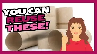 Don't Throw Out Those Toilet Roll Tubes! #recycling