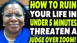 Male Karen Gets SHUT DOWN After Threatening To HANG Judge In Courtroom MELTDOWN!