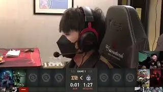 RNG xNova playing alone vs OG while the rest of the team is isolated TI11 The International 2022