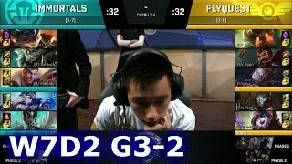 FlyQuest vs Immortals Game 2 | S7 NA LCS Spring 2017 Week 7 Day 2 | FLY vs IMT G2 W7D2 1080p