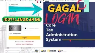 Cara Login Coretax | Gagal Login / Lupa Password Pakai Cara ini