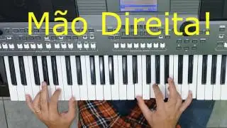 QUADRILHA(Forró)-Quero Chá(AULA DE TECLADO)-Parte #2