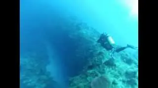 Diving Turks and Caicos Islands:  Our First Look Over the Wall
