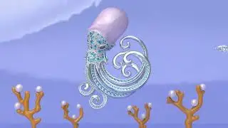 Octopus Brooch