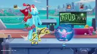 MultiVersus: Lebron James VS Stripe The Gremlin VS Black Adam VS Steven Universe- ROUND 2!!!