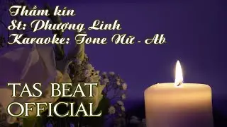 Karaoke Thầm kín - Tone Nữ | TAS BEAT