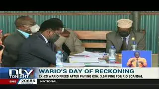 Former Sports CS Hassan Wario sentenced to a 6-year jail term