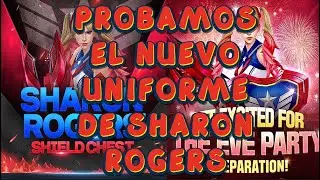 MARVEL FUTURE FIGHT: PROBAMOS EL NUEVO UNIFORME DE SHARON ROGERS