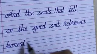 5 June 2021|Beautiful English handwriting| Cursive handwriting