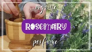 organic Rosemary perfume | diy perfume😊🧴💎