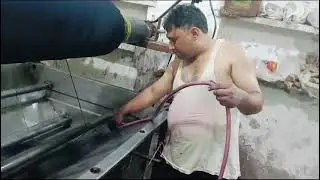 fabric dying process