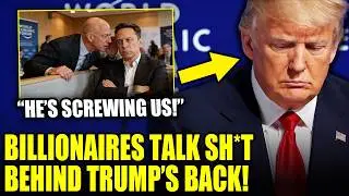 Trump&rsquo;s Emotional Support CEOs Knife Him Behind His Back