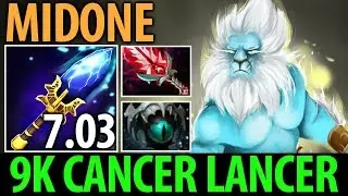 MidOne [Phantom Lancer] Comeback► 9k Cancer Lancer with Scepter- Dota2 7.03