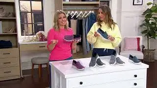 Skechers GOwalk Joy Washable Two-Toned Knit Slip-Ons-Everly on QVC