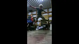 Backside 180 Kickflip #shorts #skateboarding #kickflip
