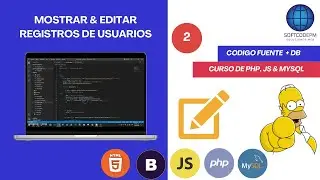 03. Sistema CRUD - Mostrando y Editando registros - PHP & MYSQL. Parte 2/3