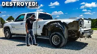 I Might Buy This Totaled LBZ Duramax Dually! *Bad Financial Decision*