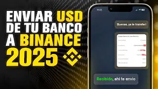 Como ENVIAR DOLARES DEL BANCO a BINANCE (RAPIDO)