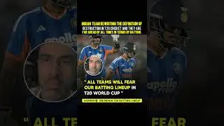 Ashwin 🗣️ on Indian T20 Batting Line up 🔥 ❤️ #worldcupt20