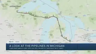 A look at the pipelines in Michigan
