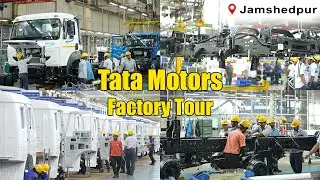 Inside Tata Motors Factory 2023: Indian Truck Manufacturing Process