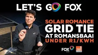 Mark Becker visits Romansbaai who are empowered by Solar Power & Fox ESS Grid Tie Solar Power