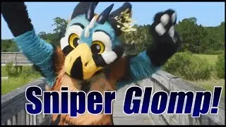 Incoming Glomp from Sniper the Angel Dragon!