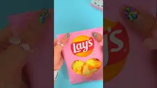 DIY secret messages bag of chips! 🥹🥔 Love Chips Idea #shorts #youtubeshorts