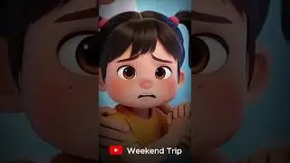 BRAVE GIRL !! #animated #cartoon #facts #animation #funny