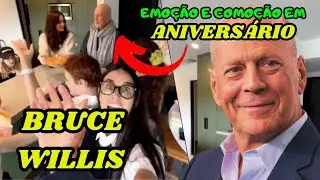 BRUCE WILLIS MOVES THE INTERNET WITH SCENES FROM HIS BIRTHDAY