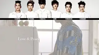 CROSS GENE - Love & Peace MV + Lyrics Color Coded KanjiRomEng